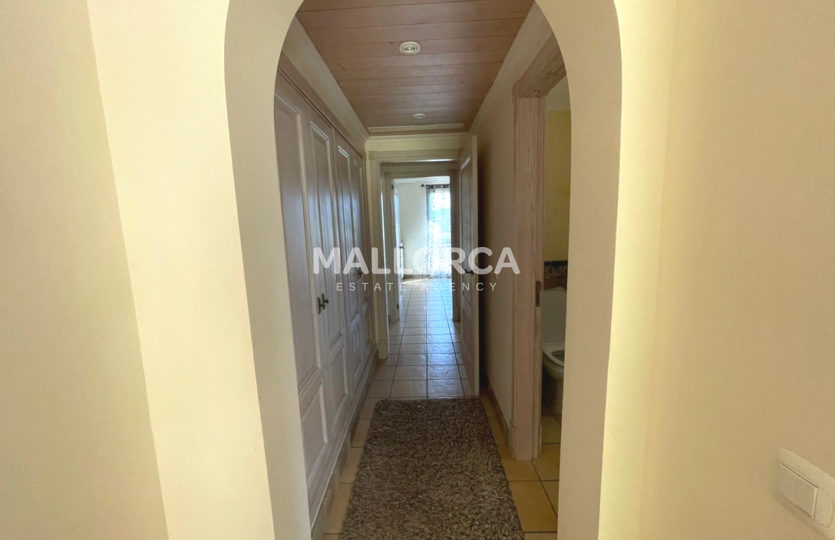 Hallway Mediterranean style garden apartment santa ponsa