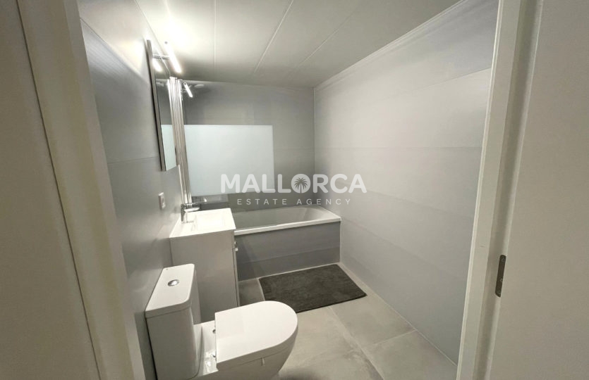 Modern bathroom in home for sale in el toro